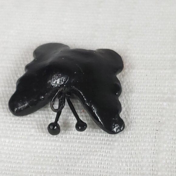 Really Beautiful Set of 2 Vintage Hand Painted Butterfly Pendants - Picture 10 of 12